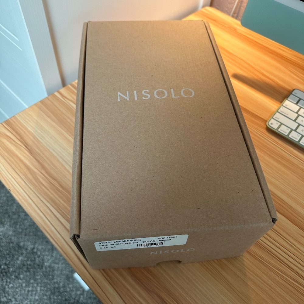 Brand New Nisolo Ellie All-Day Clog Size 6.5 - Picture 3 of 13